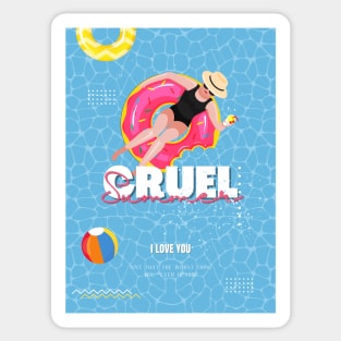 Cruel Summer Sticker